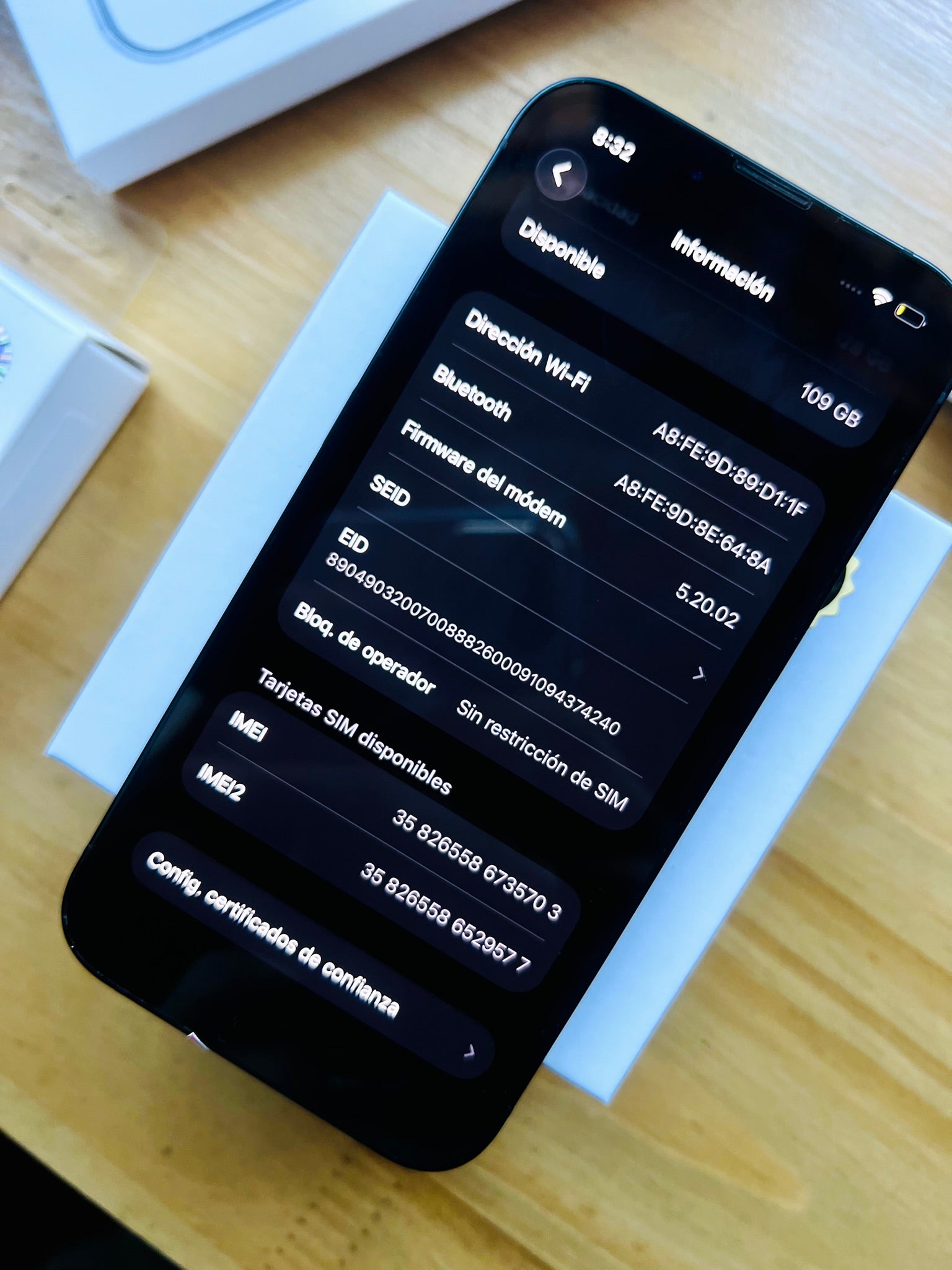 iPhone 13 Azul Medianoche 128GB | Swap Americano al 100% - Libre de Fábrica