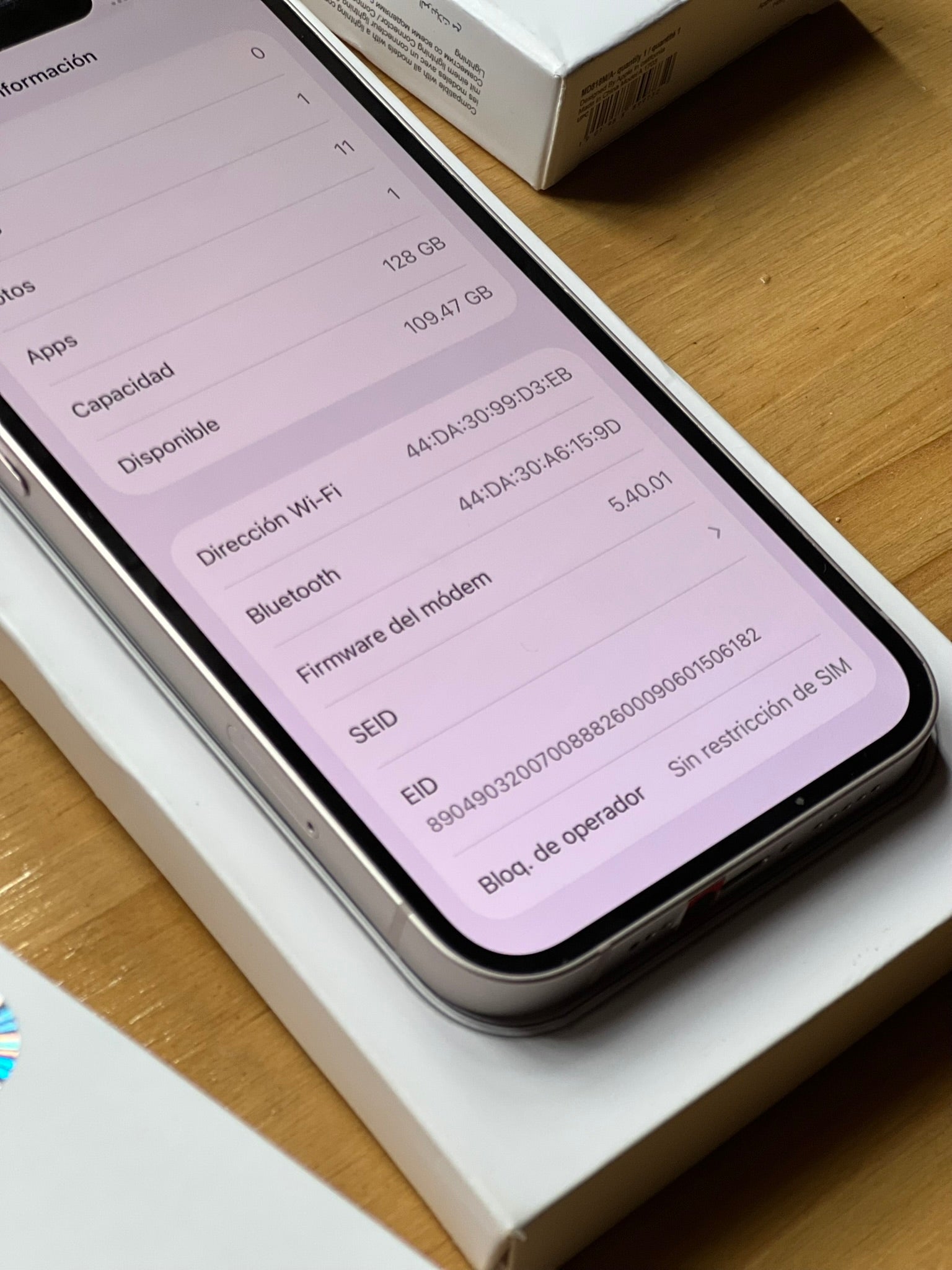 iPhone 13 Rosa 128GB | Swap Americano al 100% - Libre de Fábrica